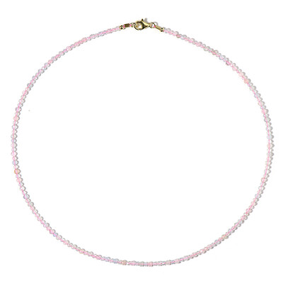 Collana in argento con Berillo Fancy