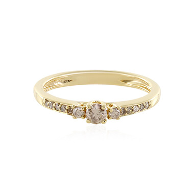 Anillo en plata con Diamante I3 champán