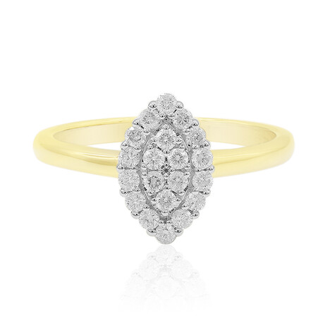 Anello in oro con Diamante SI2 (G) (Annette)