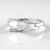 Anello in argento con Smeraldo Zambia