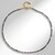 Collana in argento con Diamante Color Argento (Riya)