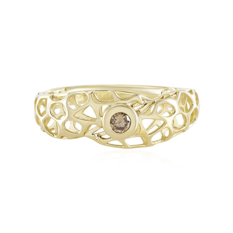 I2 Champagner-Brillant-Goldring (Ornaments by de Melo)