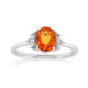 Bague en or et Saphir orange de Ban Ka Cha
