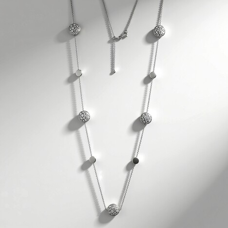 Collana in argento con Zircone (Adela Silber)