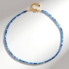Collana in argento con Acquamarina Brasiliana (Adela Silber)