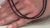 Collar en plata con Granate de Mozambique