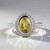 Anello in argento con Berillo Giallo