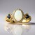 Anello in oro con Opale di Welo AAA (CIRARI)