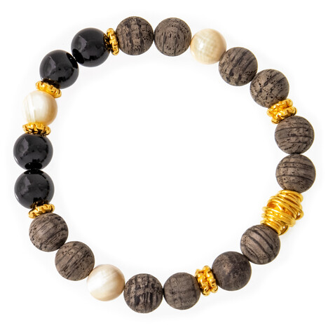 Edelstein-Silberarmband (dagen)