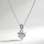 Collana in argento con Topazio Bianco