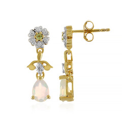 Welo-Opal-Silberohrringe