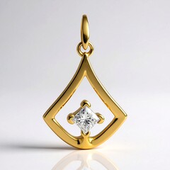 Ciondolo in oro con Diamante VVS1 (G) (Annette)