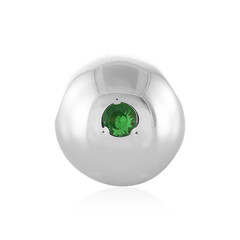 Pendentif en argent et Tsavorite de Tanzanie