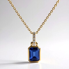 Collana in oro con Tanzanite AAA (CIRARI)