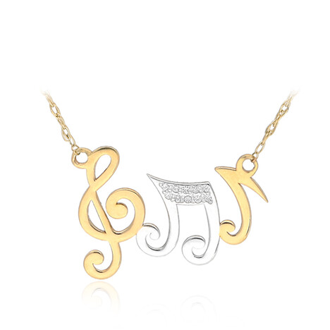 PK (L) Diamant-Goldcollier