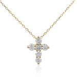 14K I1 (H) Diamond Gold Necklace (CIRARI)