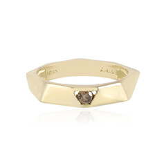 Bague en or et Diamant champagne I2 (de Melo)