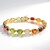 Bracciale in argento con Peridoto della Birmania