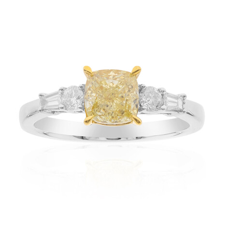 18K SI2 Yellow Diamond Gold Ring (CIRARI)