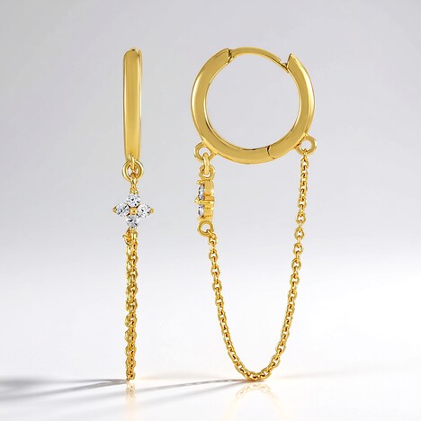 Orecchini in argento con Zircone
