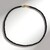 Collana in argento con Spinello Nero