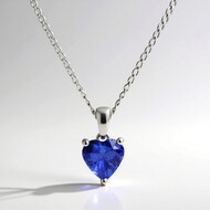 Collana in oro con Tanzanite AAA (CIRARI)
