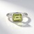 Anello in argento con Quarzo Limone