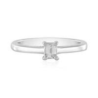 Anello in argento con Zaffiro Bianco