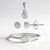 Anello in argento con Zircone (de Melo)