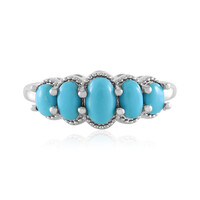 Anello in argento con Turchese Sleeping Beauty