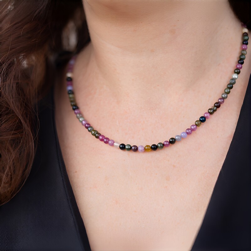 Collana in argento con Tormalina