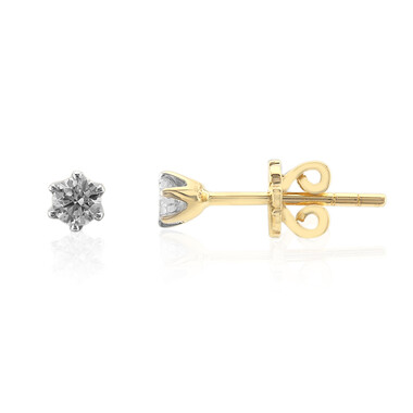 Orecchini in oro con Diamante IF (D) (Annette)