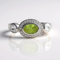 Anello in argento con Sfene (SAELOCANA)