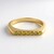 Anello in argento con Diamante Giallo I3