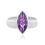 Sibirischer Amethyst-Silberring (de Melo Essence)