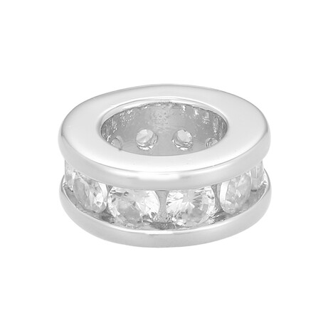 Zilveren hanger met zirkonen (MONOSONO COLLECTION)