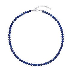 Lapis Lazuli Silver Necklace
