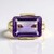 Bague en or et Améthyste
