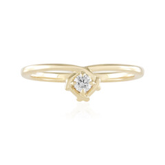 Anillo en oro con Diamante IF (G)