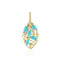 Pendentif en argent et Turquoise Sleeping Beauty