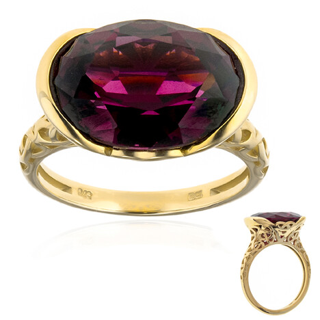 Anello in oro con Rodolite (CUSTODANA)