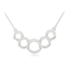 Zircon Silver Necklace