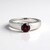 Anello in argento con Rodolite Lampone