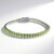 Bracciale in argento con Peridoto della Birmania