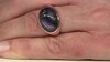 Anillo en plata con Labradorita púrpura de Maniry (KM by Juwelo)
