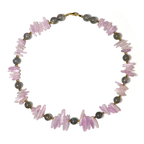 Collier en argent et Labradorite