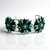 Bracciale in argento con Turchese Kingman Mohave Blu (Jones Lee)