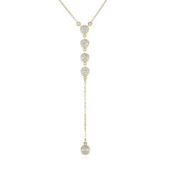 9K I3 (H) Diamond Gold Necklace (de Melo Gold)