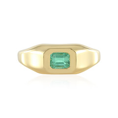 Anello in argento con Smeraldo Colombiano