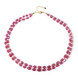 Collar en plata con Zafiro rosa de Madagascar (Riya)